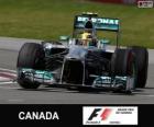 Lewis Hamilton - Mercedes - 2013 Kanada Grand Prix, sınıflandırılmış 3